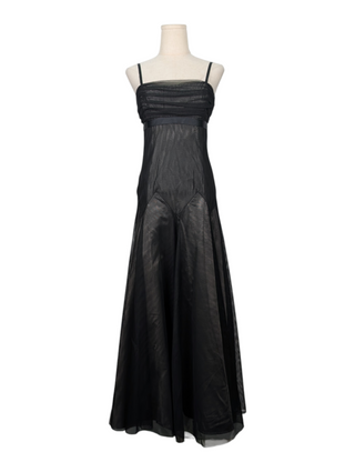 Black Mesh Dress