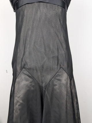 Black Mesh Dress