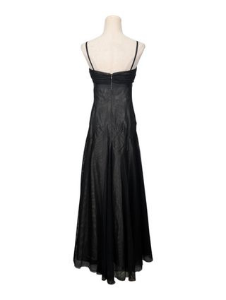 Black Mesh Dress