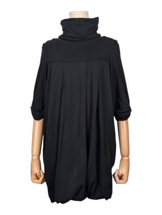 Black Turtleneck Top