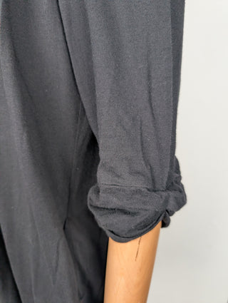 Black Turtleneck Top