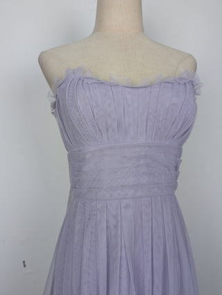 Purple Mesh Dress