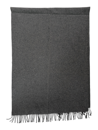 Grey Wool Scarf