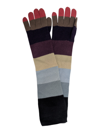 Multicolor Knitted Gloves