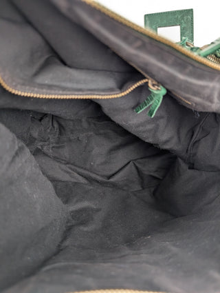 Green Leather Day Bag