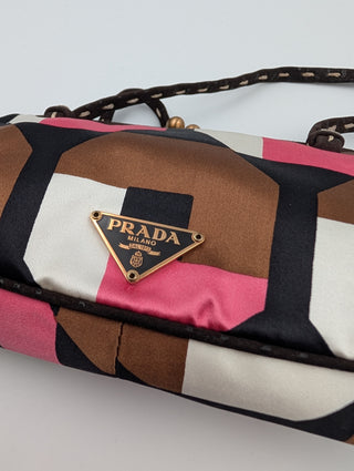 Geometric Mini Kisslock Bag