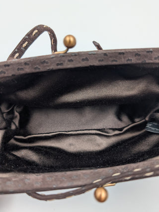 Geometric Mini Kisslock Bag