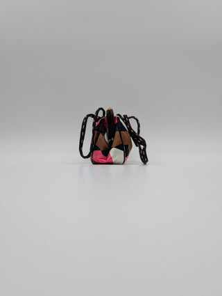 Geometric Mini Kisslock Bag