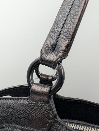 Black Marcello Leather Crossbody Bag