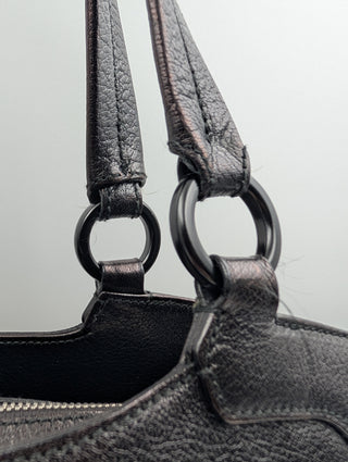 Black Marcello Leather Crossbody Bag