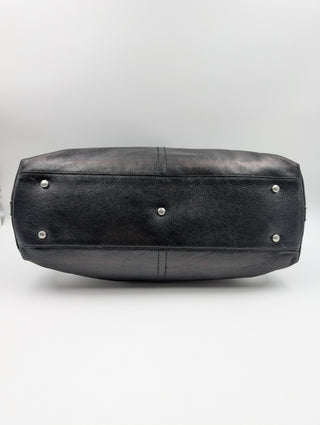 Black Marcello Leather Crossbody Bag