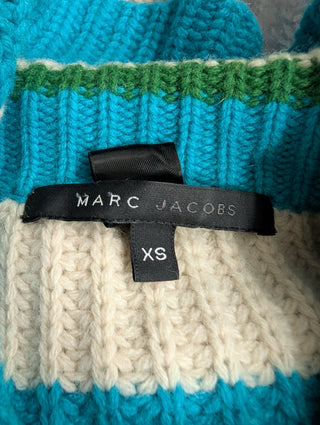 Multicolor Chunky Knitted Wool Cardigan