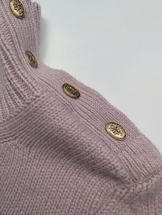 Light Dusty Pink Cashmere Sweater