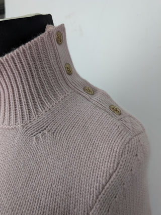 Light Dusty Pink Cashmere Sweater