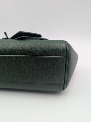 Green East West Handle Bag