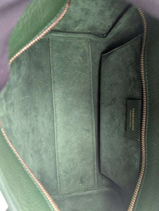 Green East West Handle Bag