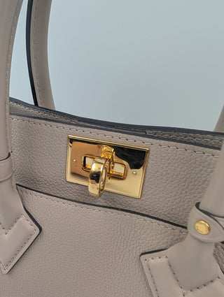 Beige On My Side Handbag