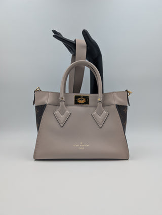 Beige On My Side Handbag