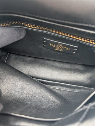 Roman Stud Black Handbag