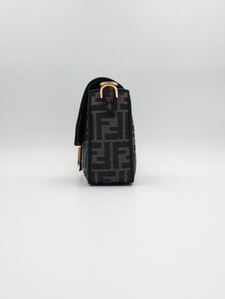 Fabric Brown Monogram Baguette Bag