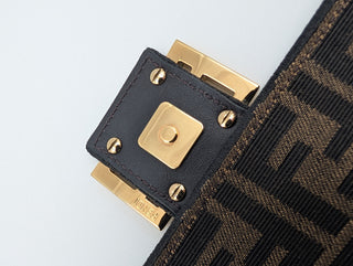 Fabric Brown Monogram Baguette Bag