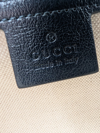 Purple GG Marmont Flap Monogram Shoulder Bag