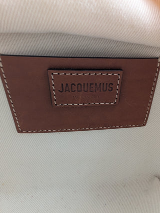 Brown Leather Le Seau Carre Bucket Bag