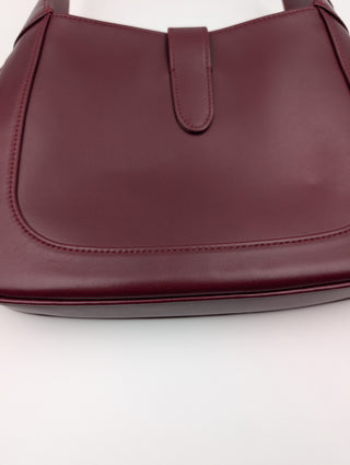 Burgundy Jackie 1961 Small Leather Shoulder Bag