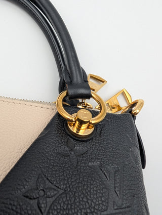 Black And Beige Monogram Empreinte V Handbag With Accessories