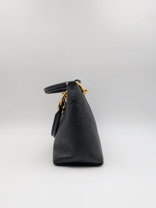 Black And Beige Monogram Empreinte V Handbag With Accessories