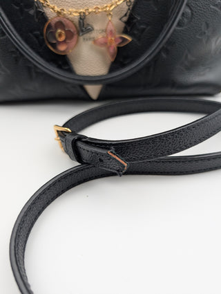 Black And Beige Monogram Empreinte V Handbag With Accessories