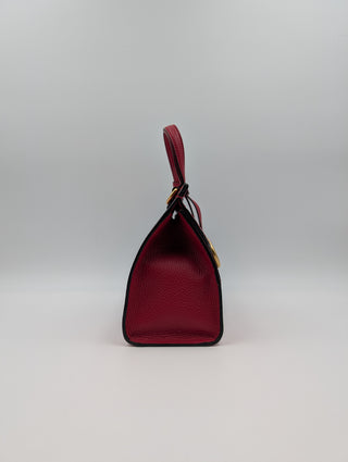 Red GG Marmont Top Handle Bag