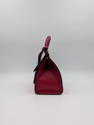Red GG Marmont Top Handle Bag