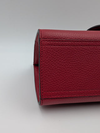 Red GG Marmont Top Handle Bag