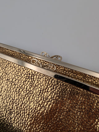 Gold Shiny Clutch