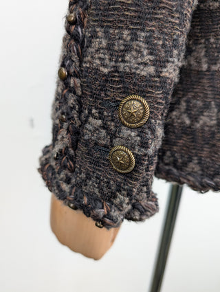 Brown Paris-Dallas Evening Jacket