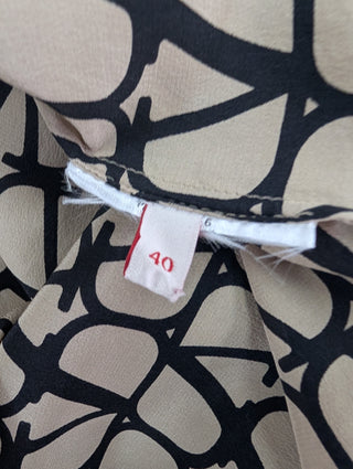 Beige Iconographe Silk Crepe De Chine Blouse