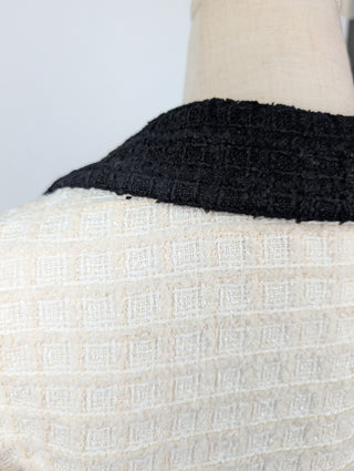 Black And White Tweed Jacket