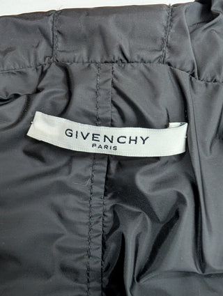 Black Lambskin Jacket With Hood