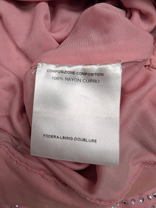 Pink Crystal Beaded Pants