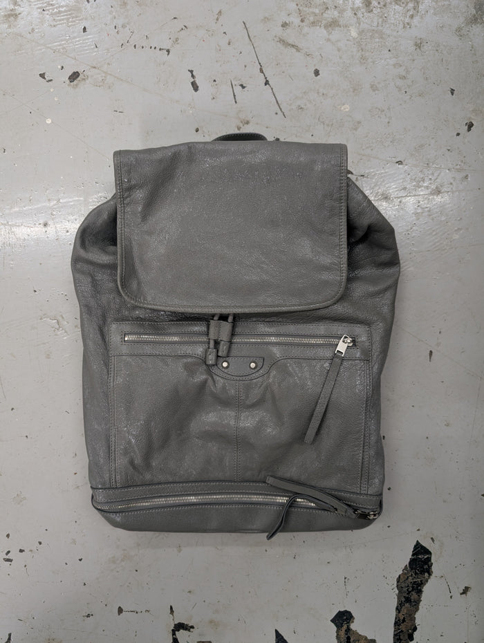 City Leather Backpack