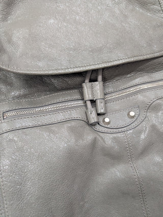 City Leather Backpack