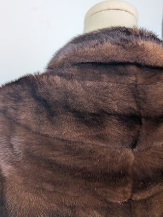 Brown Mink Fur Coat