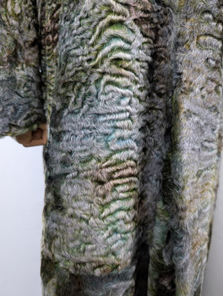 Green Astrakhan Coat
