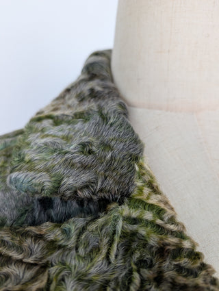 Green Astrakhan Coat