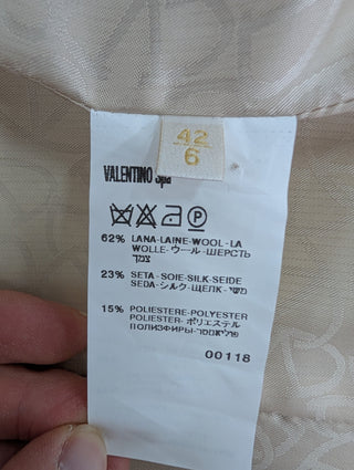 Silver Overall Embossed Evening Coat