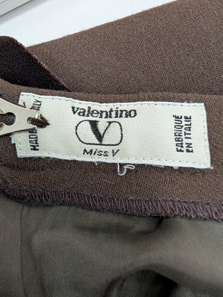 Brown Suit With Skirt
