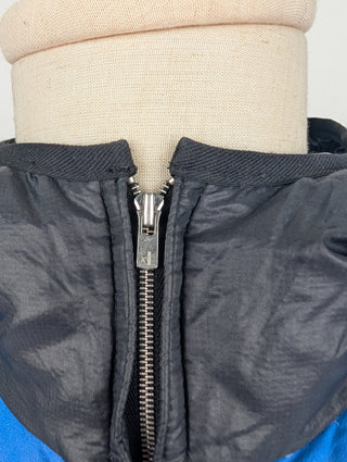 Black Puffer Down Jacket With Hood