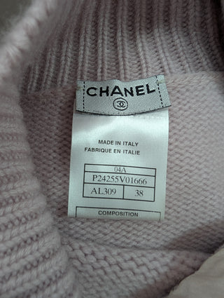 Light Dusty Pink Cashmere Sweater
