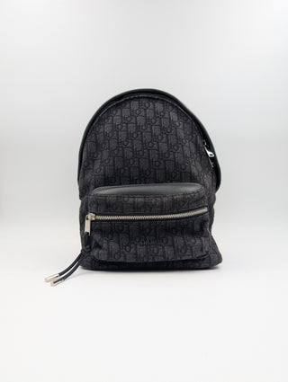 Black Diortravel Small Monogram Backpack